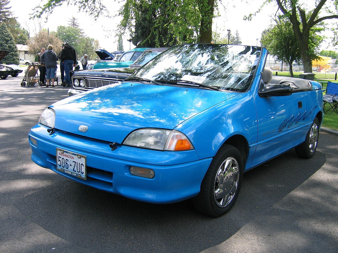 A cool and award-winning car can come from any era, like the 1991 Chevrolet Geo convertible owned by Karen and Clay Cook.