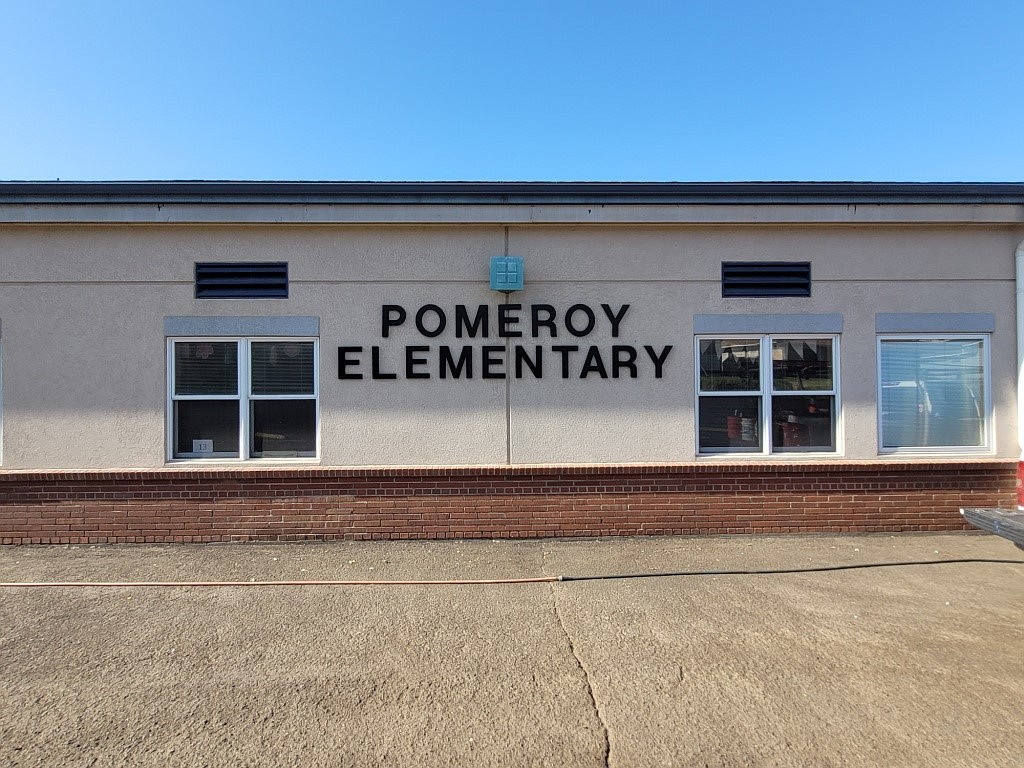 Pomeroy Elementary School, shown here, is one of four Washington schools honored with the  Elementary and Secondary Education Act Distinguished Schools Award for 2022-23.