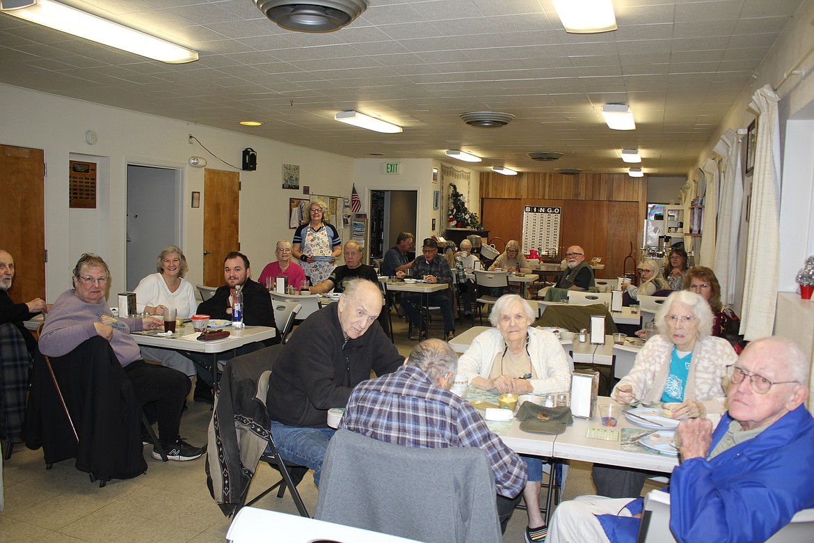 The leadership and management of the Superior Senior Center has shifted, and new ideas, activities and Wednesday evening meals attendance are increasing. Normally, about 2 dozen people dine together and takeout ranges between 30 and 50, depending on the menu. The staff would like to see more people stay as this is a wonderful way for residents to socialize and play bingo. (Monte Turner/Mineral Independent)