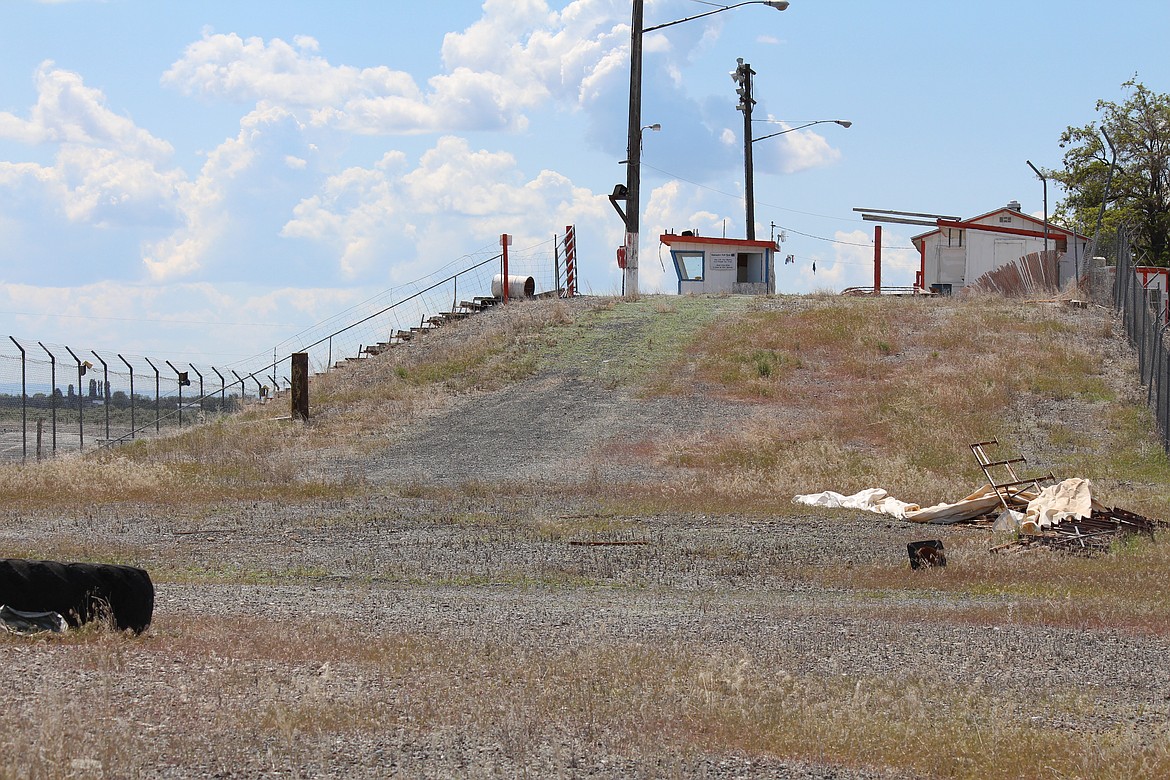 The remnants of the old Ephrata Raceway – the buildings, the grandstands, the fence, the track, even the earth mounds – on the site for the new Grant County Jail will be coming down beginning next month.