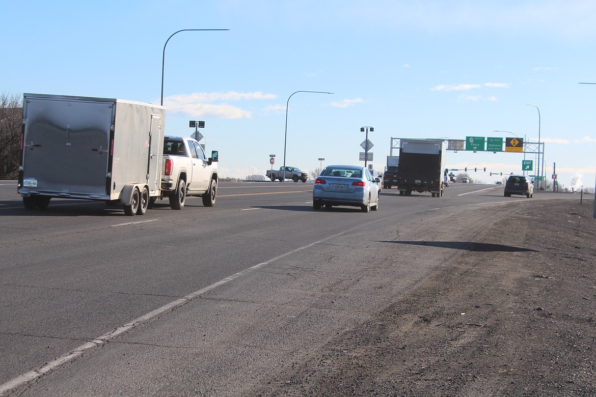 State Route 17 through Moses Lake will be repaved this summer, with work scheduled to start in April. The intersection of SR 17 and Kittleson Road is pictured. Travelers should expect delays in the area and may wish to avoid it while construction is being completed.