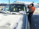 Deep freeze, day one