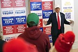 Donald Trump's grip on Republican politics is put to the test in ice-cold Iowa's leadoff caucuses