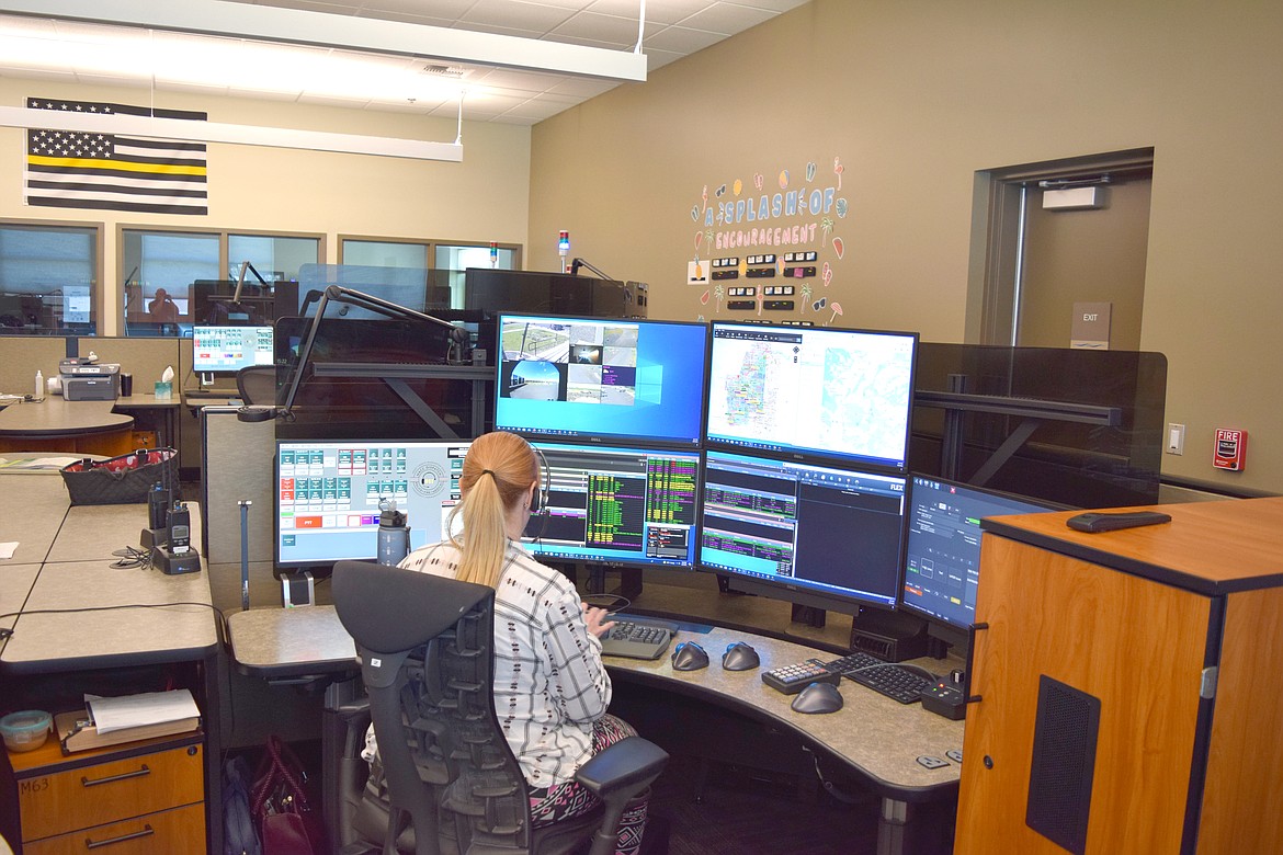 Technology upgrades being installed at the MACC dispatch center, pictured, are designed to make it easier and faster for dispatchers and for people reporting an emergency, said Director D.T. Donaldson.