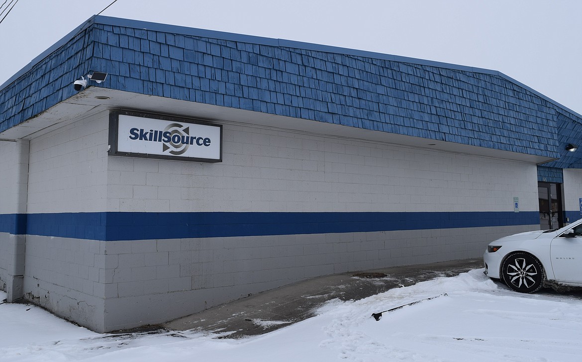 Exterior of the SkillSource building in Othello, where the Jan. 26 hiring event will take place, with 13 employers registered to attend the fair.