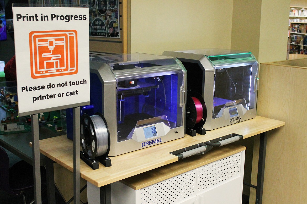 New 3D printers are available at ImagineIF Libraries for all ages to use. (photo provided)