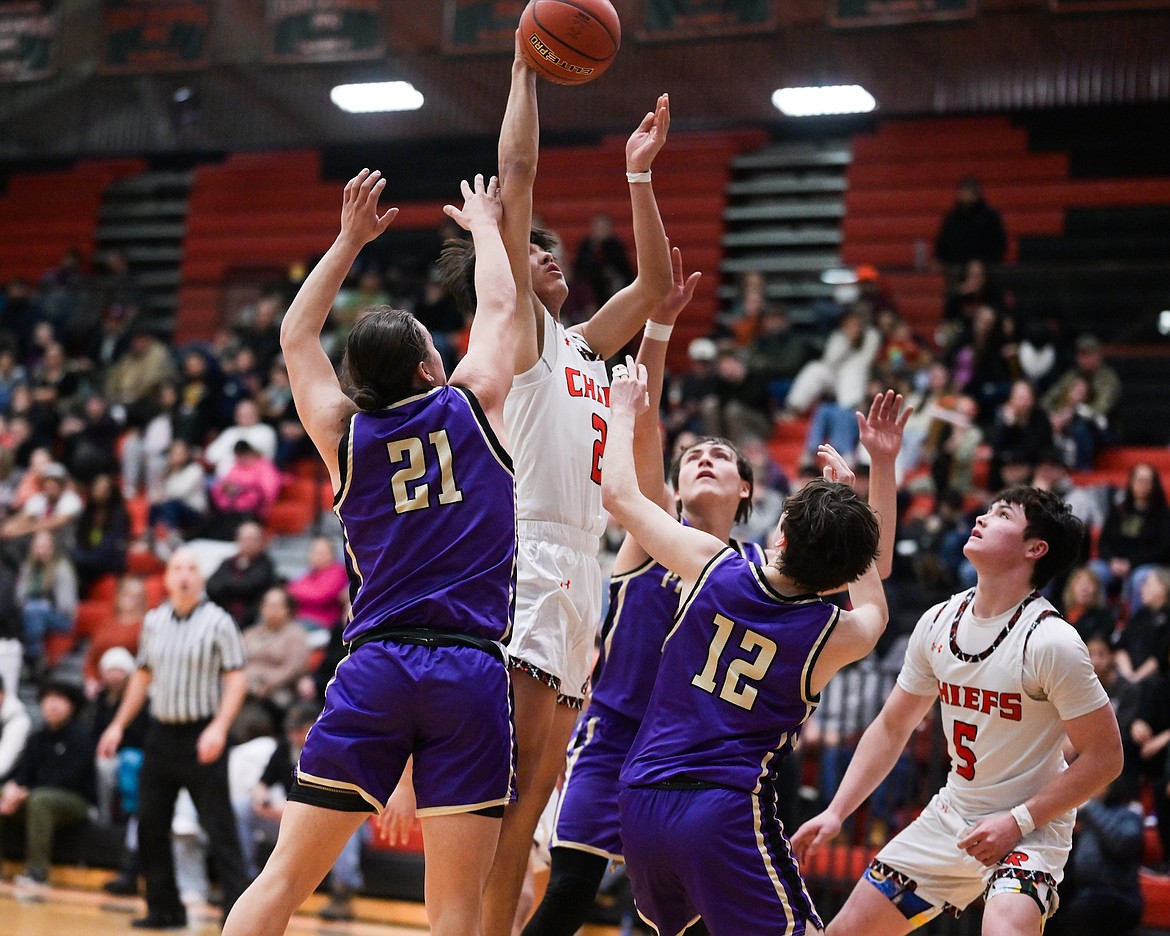 The Chiefs bested the Pirates during last Tuesday's Ballers and Brawlers event in Ronan. (Christa Umphrey  photo)