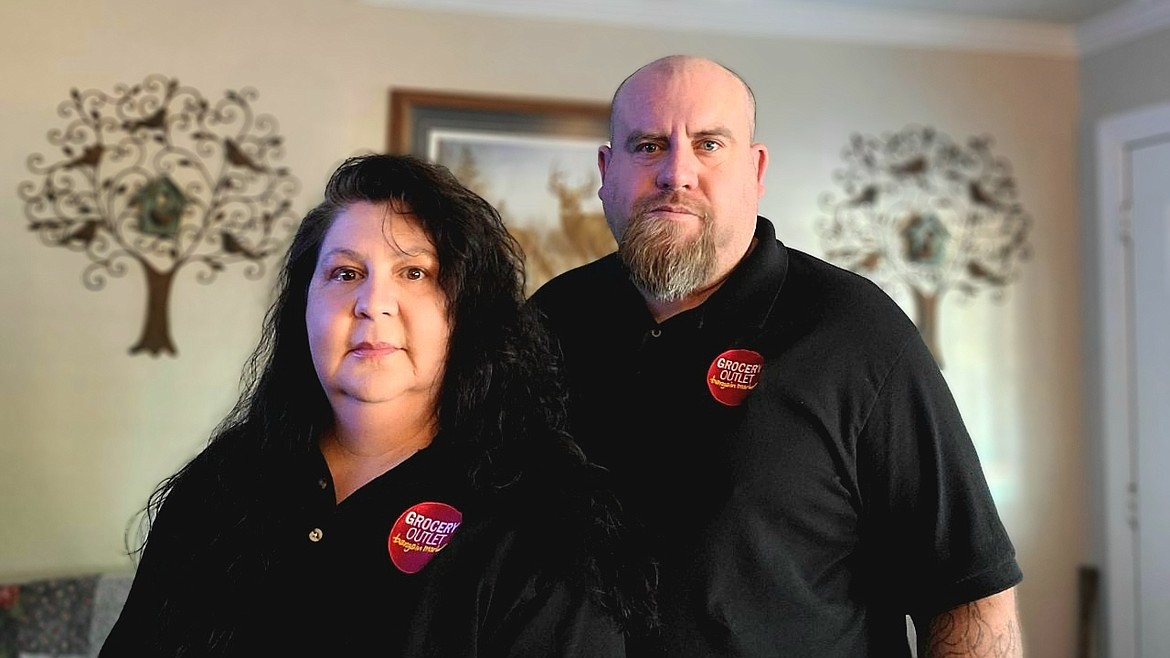 Heather Brown, left, and Steve Brown, right, have seven children in their blended family who are all grown up. Being part of the community in Ephrata allows them to connect with people of all ages and they’ve enjoyed events such as giving candy out at the Ephrata Chamber of Commerce’s Halloween event this past fall.