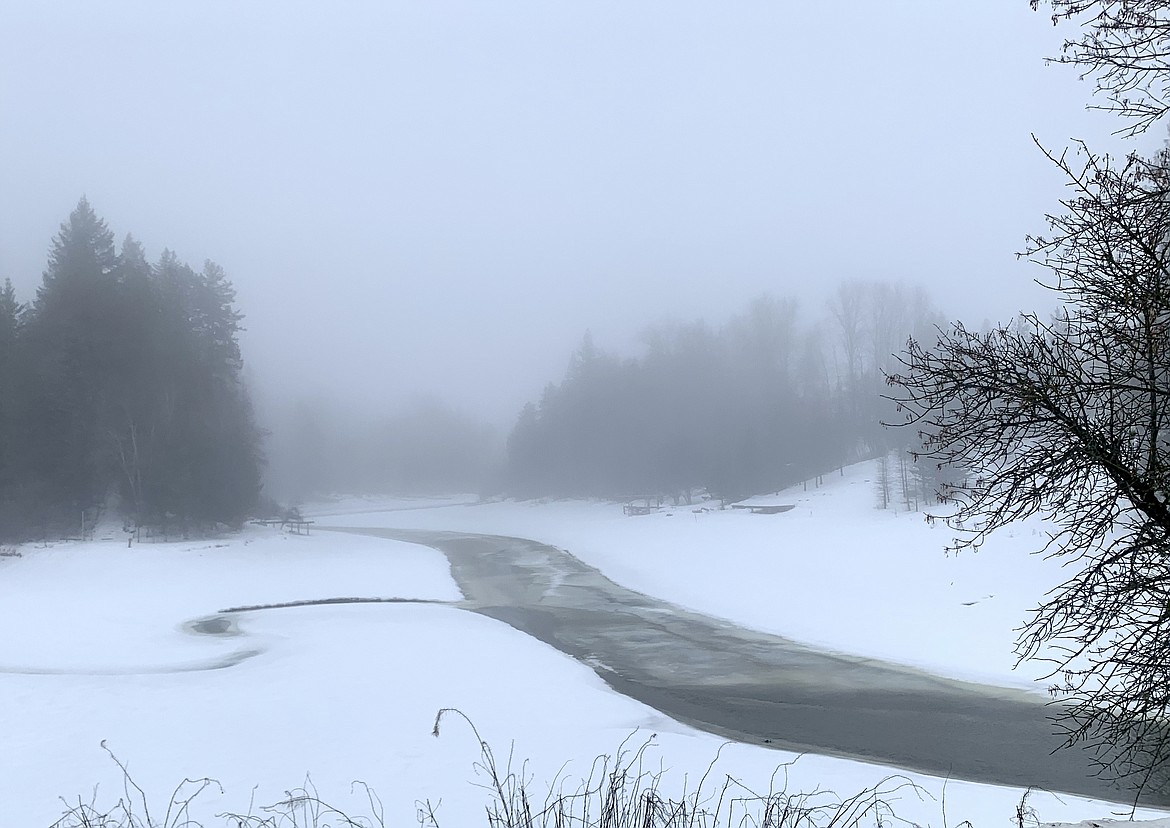 "Heavy fog setting in and frozen water on Boyer Slough," wrote Margo Johnson in sharing this Best Shot taken Jan. 24. "Still a pretty sight to see." If you have a photo that you took that you would like to see run as a Best Shot or I Took The Bee send it in to the Bonner County Daily Bee, P.O. Box 159, Sandpoint, Idaho, 83864; or drop them off at 310 Church St., Sandpoint. You may also email your pictures to the Bonner County Daily Bee along with your name, caption information, hometown, and phone number to bcdailybee@bonnercountydailybee.com.