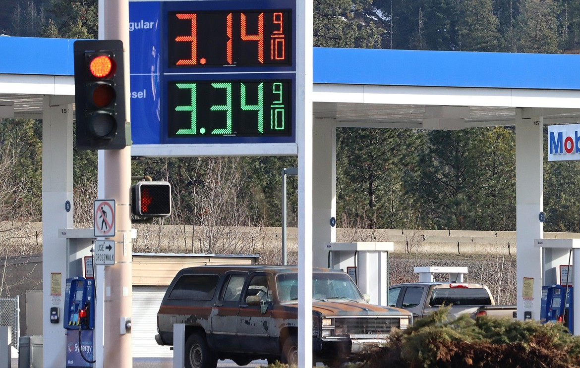 Gas Prices In Coeur D Alene Idaho Gas prices continue to fall | Coeur d'Alene Press