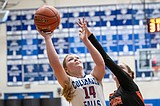 Girls split, but still look to make a run in final stretch