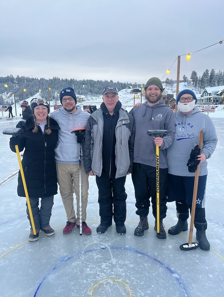 THE GREENHORNS, from left to right: Abby Bryson, Justin Rubacalba, Dennis Dortsch, Jason Schmidt and Jessica Hensley. (Photo courtesy of Dennis Dortsch)