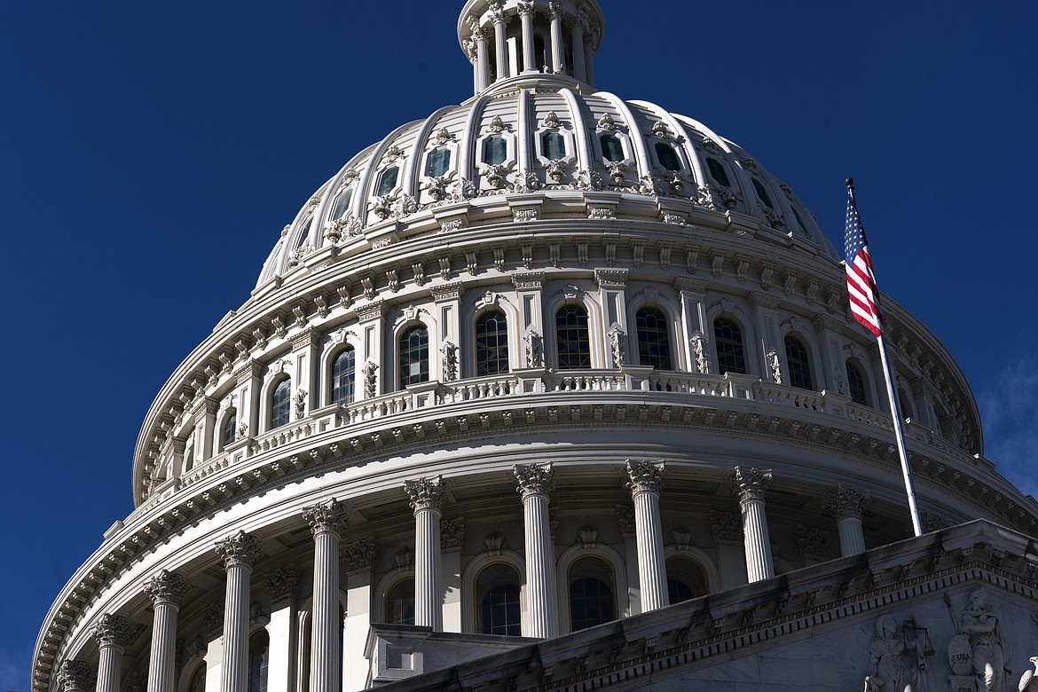 The Capitol Dome in Washington is seen on Thursday, Dec. 14, 2023. (AP Photo/J. Scott Applewhite, File)