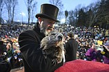Punxsutawney Phil predicts an early spring at Groundhog Day festivities