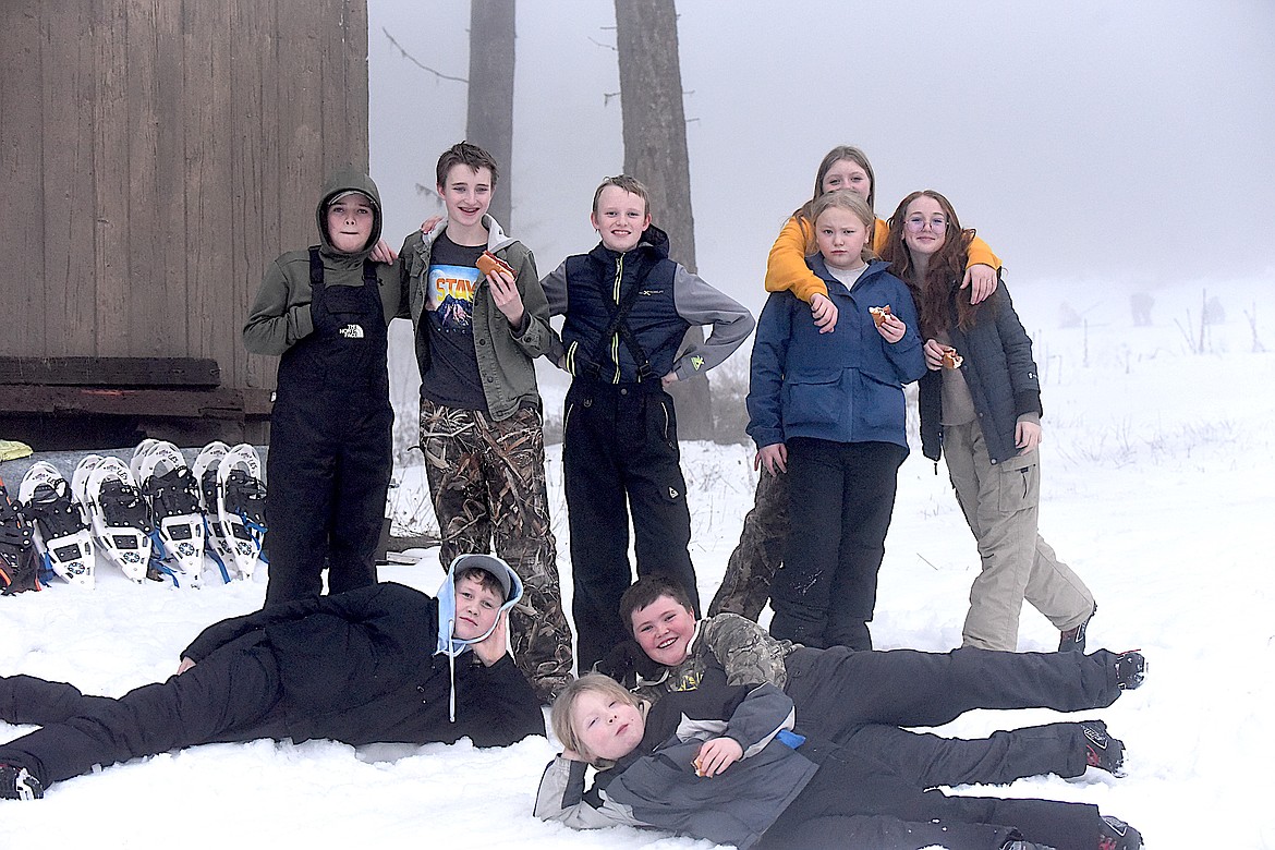 Grilled hot dogs and hot chocolate were part of the fun for the participants on Tuesday, Jan. 30, during the Kootenai Outdoor Adventure Program's festival ski day at the South Flower Creek Ski Area. (Scott Shindledecker/The Western News)