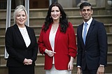 Irish and UK leaders are in Belfast to celebrate the end of Northern Ireland's political deadlock