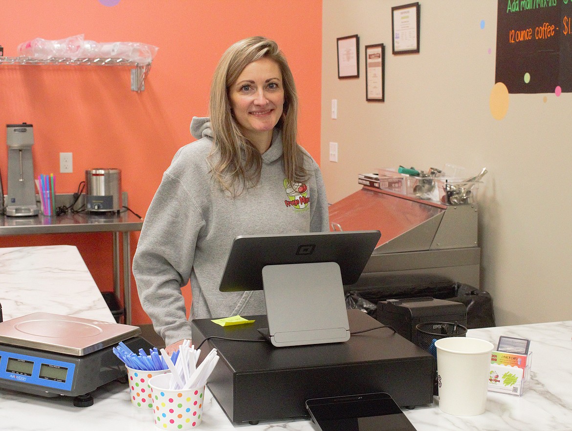 Missy McReynolds works the front counter.