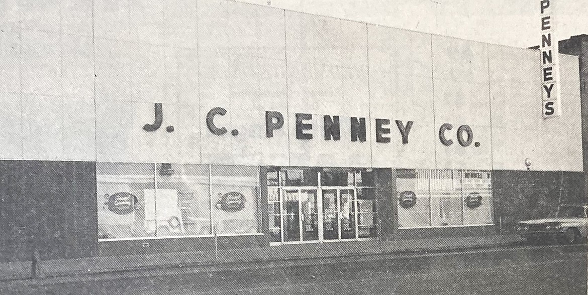 The new Penney’s store in February 1964.