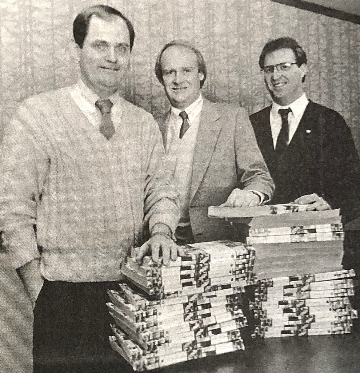 Top Realtors, from left, Bob Liesche, Bill Robinette and John Beutler.