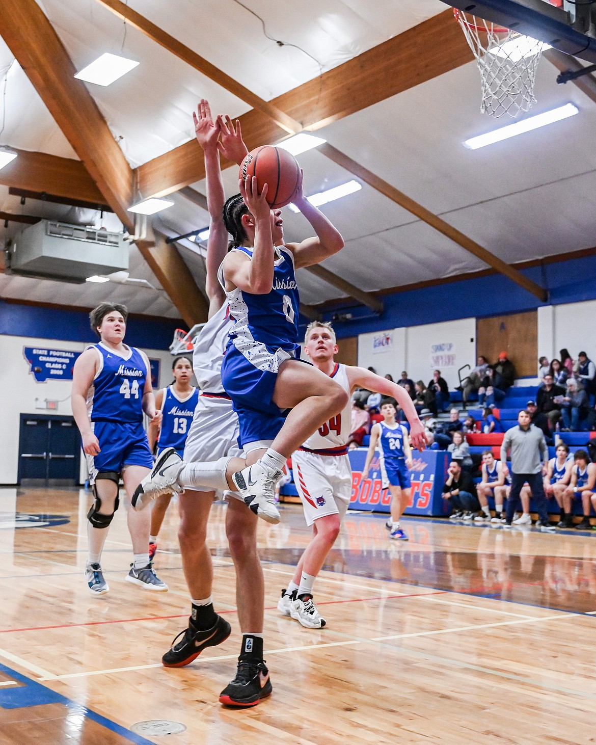 Mission's Lex LaFrombois tallied 24 points during last week's game against Superior. (Christa Umphrey photo)