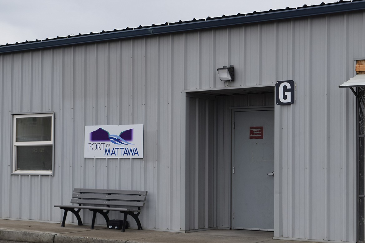 Exterior of the Port of Mattawa’s offices, located just west of Mattawa city limits. Port Commissioners and staff met Monday evening for the port’s regular monthly meeting.