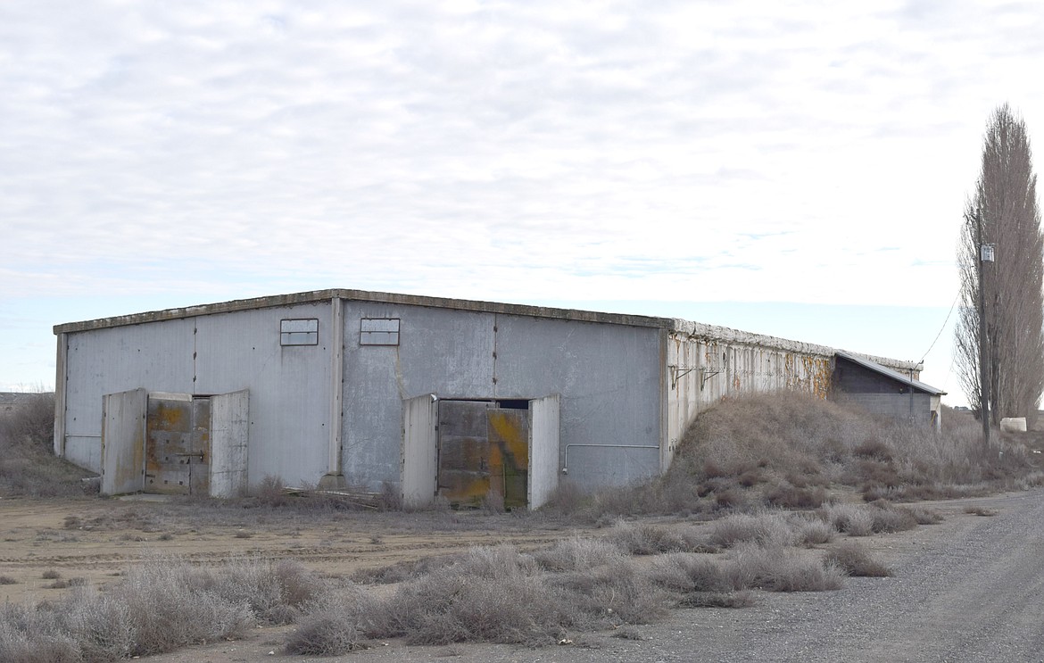 A potato shed on East Cemetery Road in Othello that Mayor Shawn Logan discussed as a potential base for a semi-temporary facility for sheltering dogs until a more permanent facility can be built.