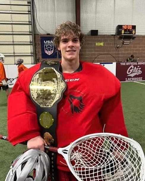 Sandpoint freshman Ryan Gaffney was named MVP of the Brown Bear Winter Classic indoor lacrosse tournament held this past weekend at The Sports Barn in Missoula. Sandpoint finished third behind 406 Lacrosse and Brown Bear Lacrosse, both Montana-based programs. “We asked Ryan to step in as a goalie this year, which is a big ask for any player who’s never played the position,” Sandpoint head coach Chad Cole said. “He answered the call and played four straight hours and was the talk of the tournament.”