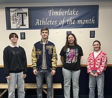 Timberlake athletes of the month honored