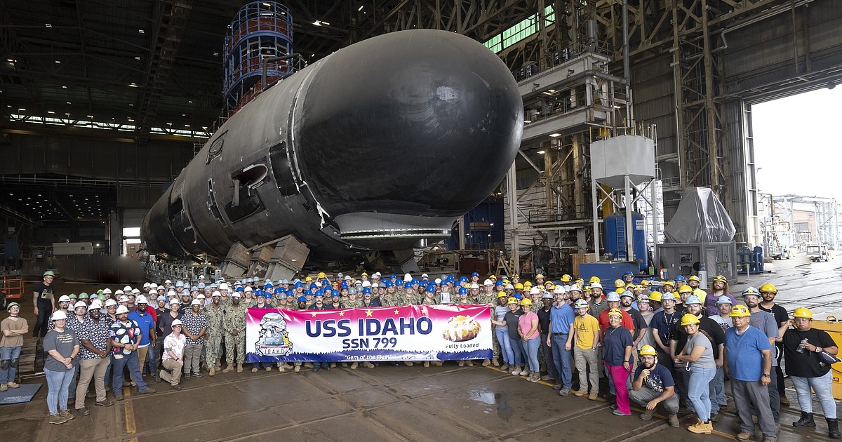 USS Idaho to be christened