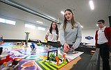 NI STEM robotics team takes on the world
