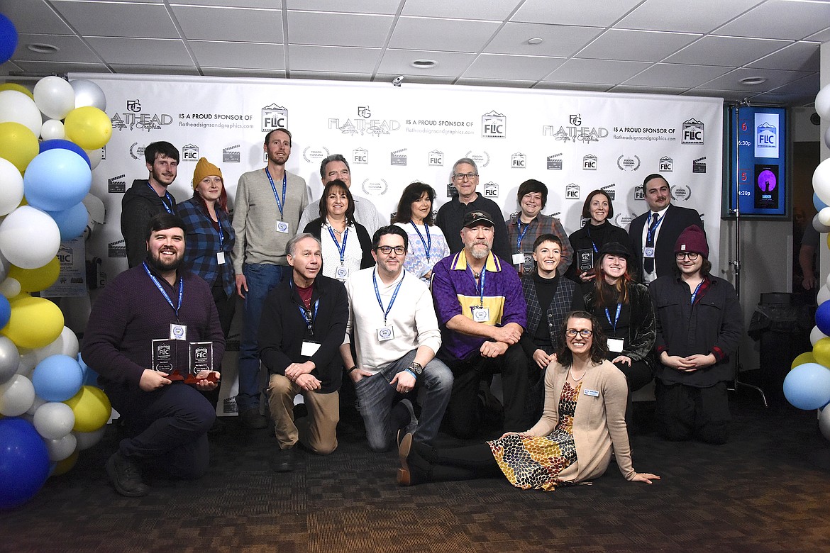 FLIC 2024 award winners gathered for a group photo after awards were presented.(berl Tiskus/Leader)