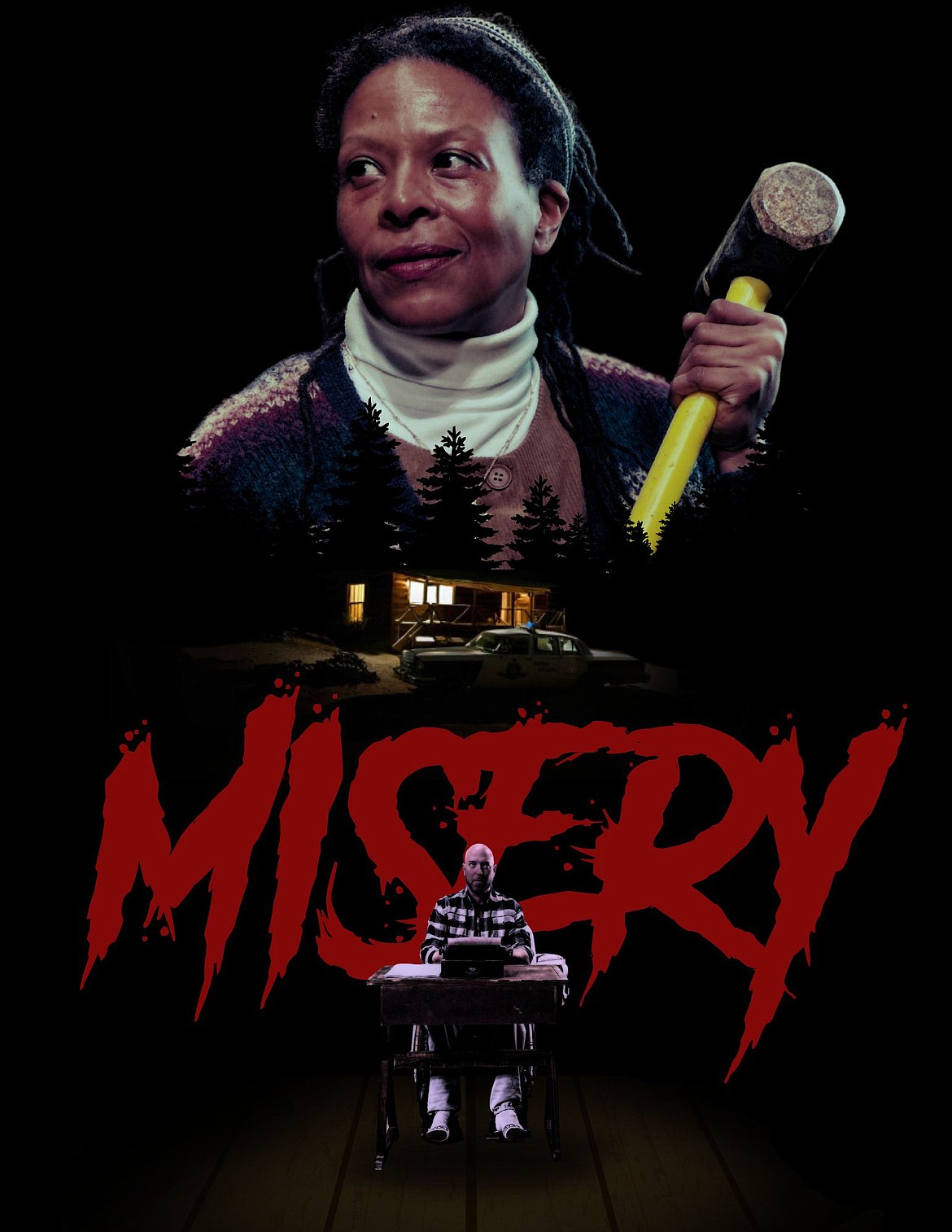 Whitefish Theatre Co. presents the spine-tingling thriller "Misery" based on the bestselling novel by Stephen King (photo courtesy of Whitefish Theatre Co.)