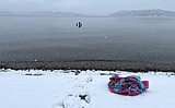 Alone in the lake