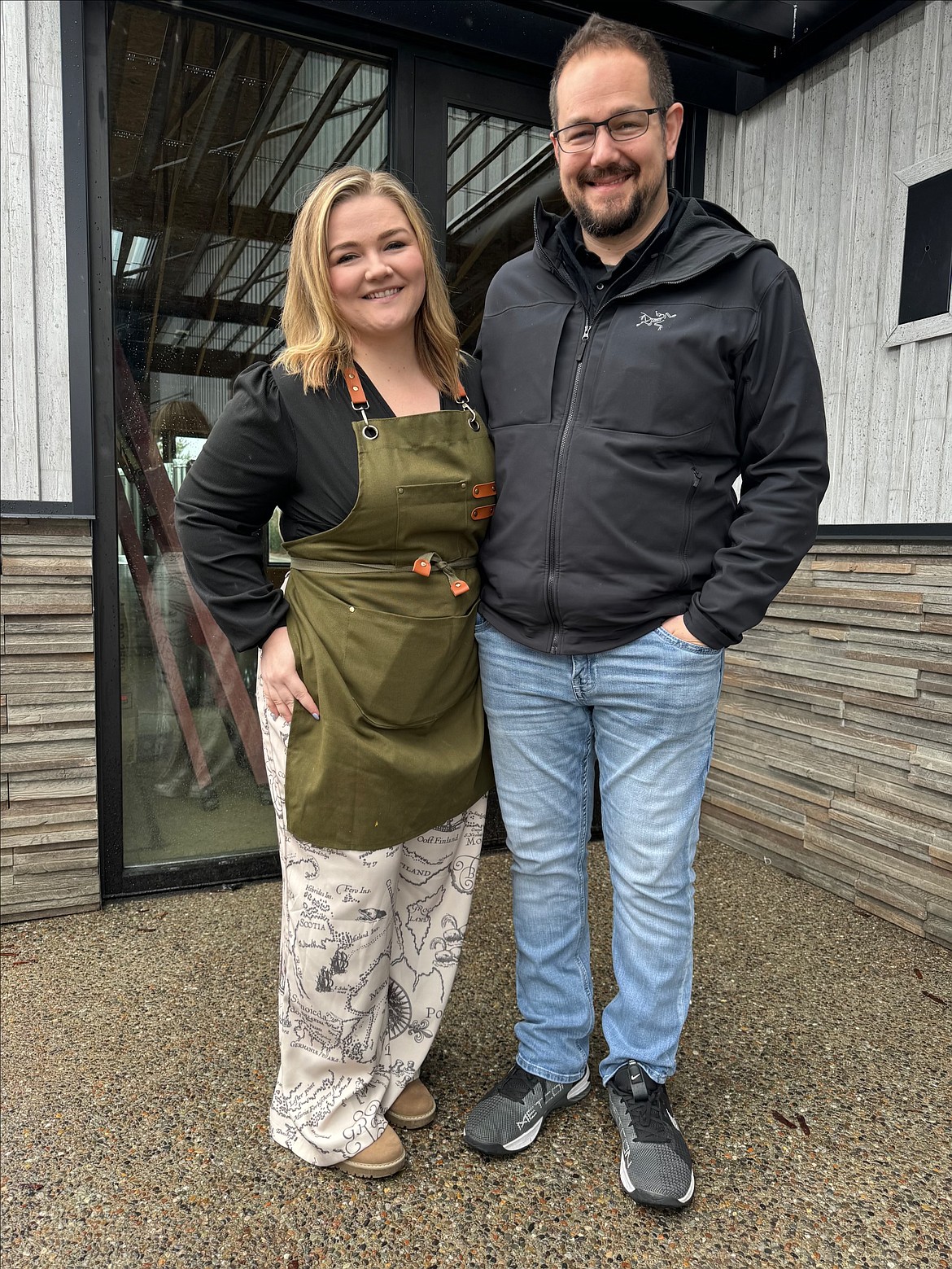 Tyann and Chris Bjorkman, owners of It's A Love Story Books & Cafe in Hayden.