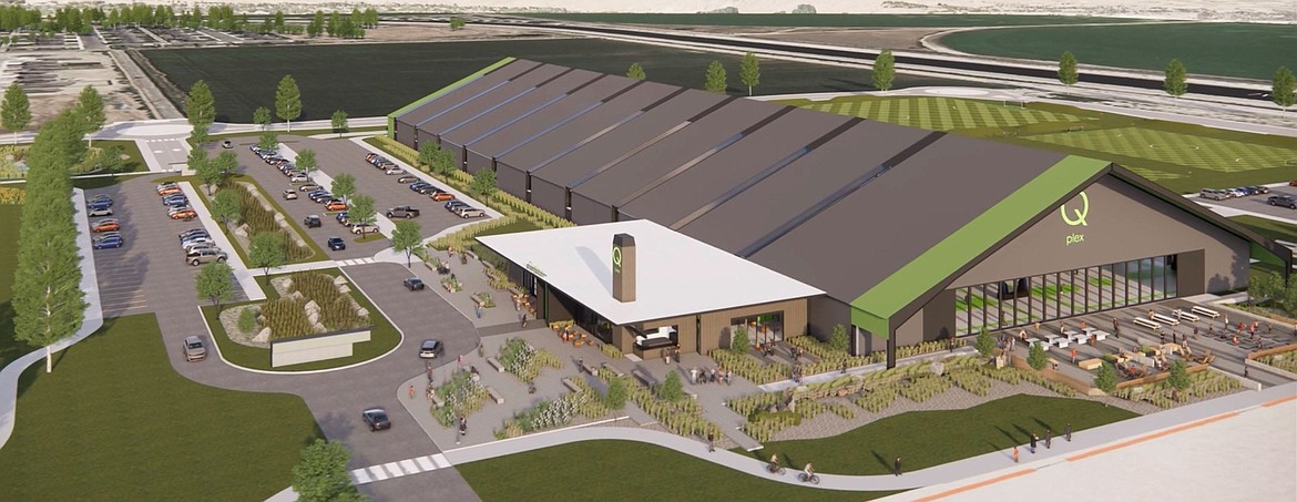 One concept option for the new Q-Plex fieldhouse in Quincy. The Quincy Valley Regional Parks District board that will oversee the Quincy Valley Regional Parks District will start holding meetings this year, possibly in April.