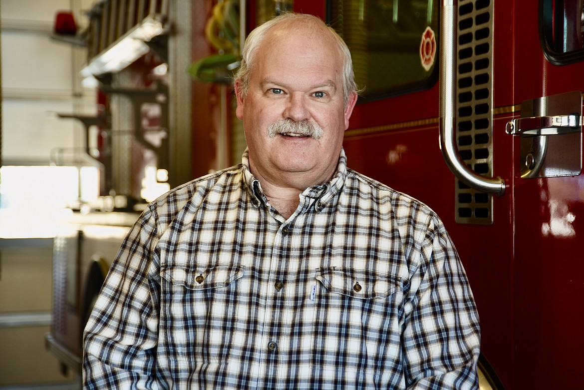 Leveraging years working in fire management, D.C. Haas is the new executive director of the Whitefish Fire Service Area. (Heidi Desch/Daily Inter Lake)