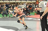 STATE WRESTLING TOURNAMENTS: Those first-day nerves .... Tucker one of four in semis for Coeur d'Alene; Post Falls, second in 5A, has six in semis