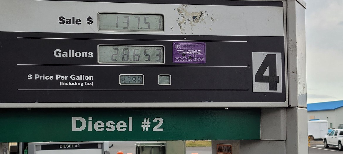 The Climate Commitment Act has driven up fuel prices by what some groups estimate is about half a dollar. That includes gasoline and diesel used by farmers and ranchers. This legislative session, the legislature is working to address that expense, but some ag groups say it isn't sufficient.