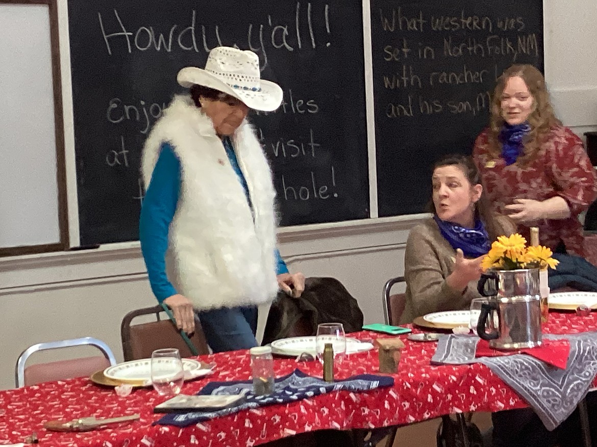 The annual Ladies Luncheon at the Old DeBorgia Schoolhouse. (Susan Charles photo)