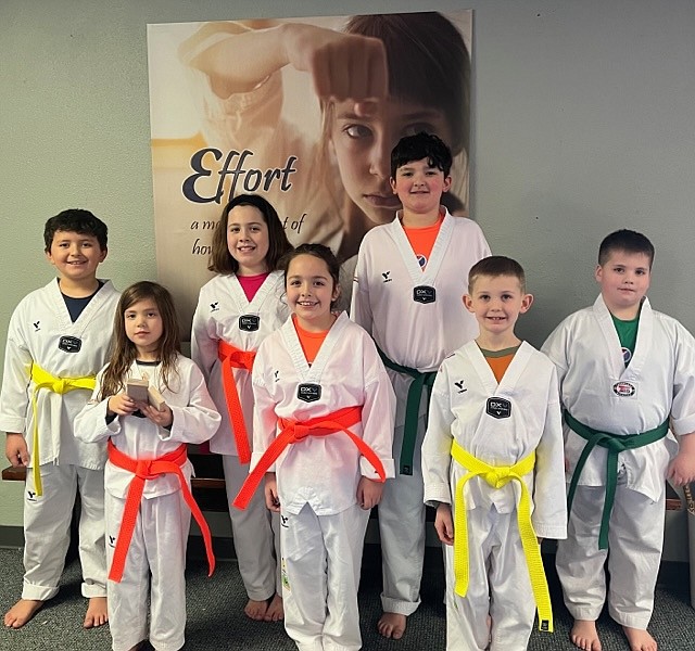 Orange clearance belt taekwondo