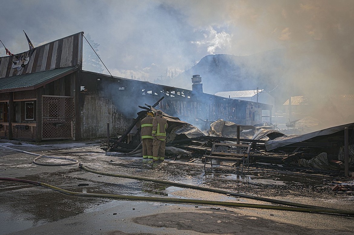 Fire destroys three Noxon businesses | Western News