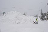 Key Northern California highway closed as snow continues to fall in the blizzard-hit Sierra Nevada