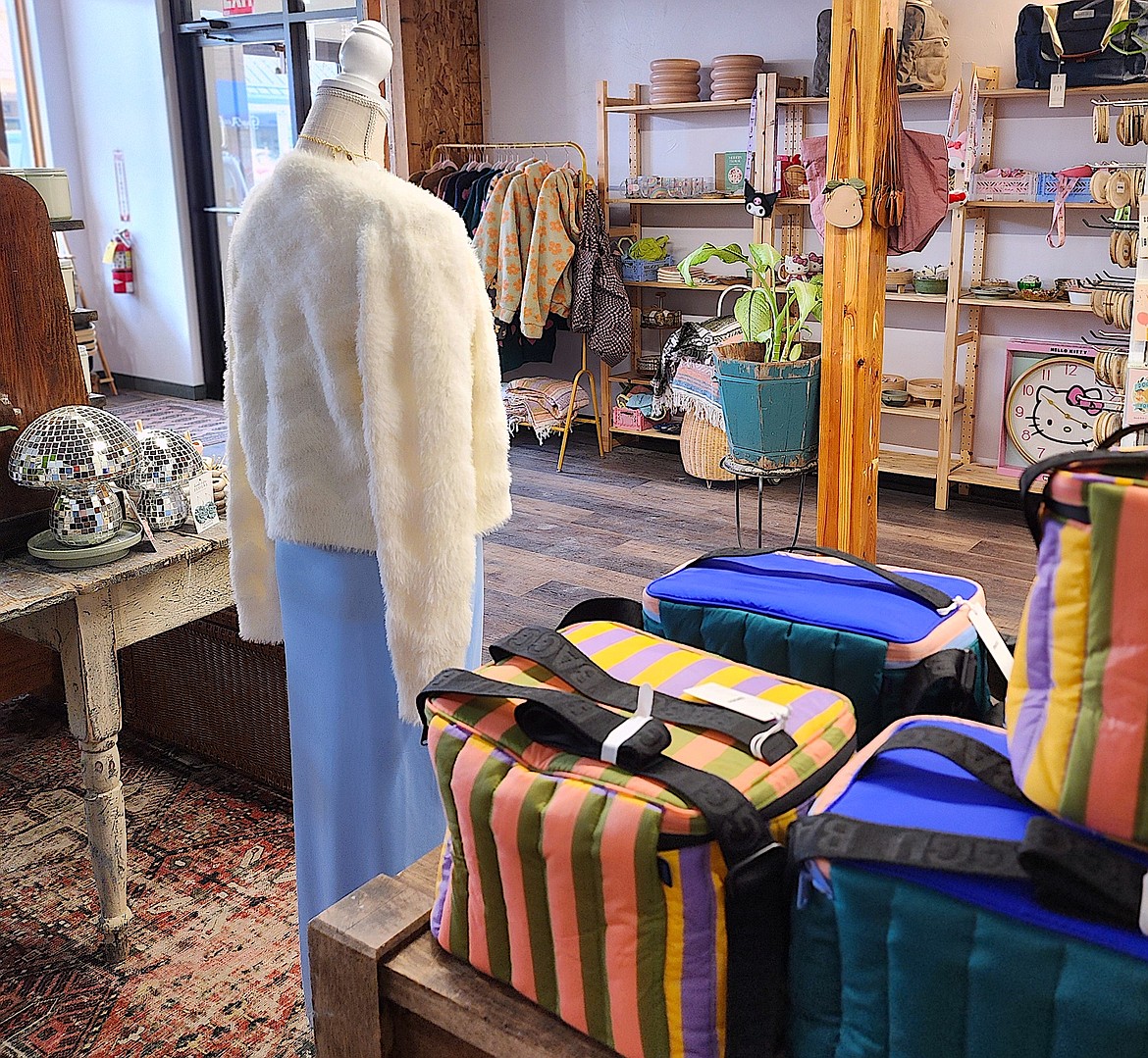 Interesting items galore, from summer dresses to fun sweaters to coolers to plants, cactus, and decorative items, can be found at The Little Shop Montana, 214 Main Street, Suite B. (Berl Tiskus/Leader)