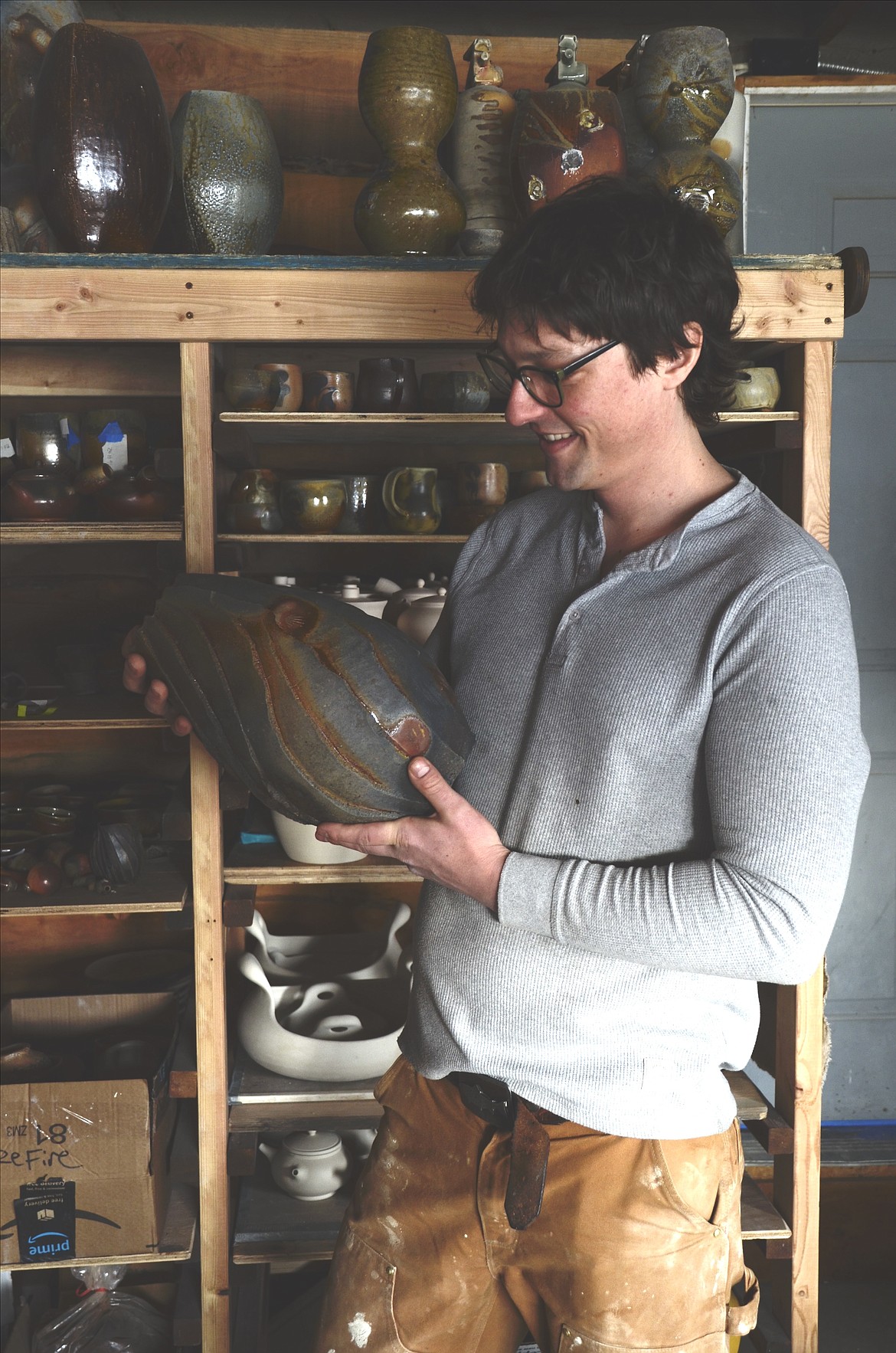 Ceramic artist Coop Jeppesen will be featured at Flathead Valley Community College.