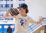 Baseball starts practice, hope snow subsides