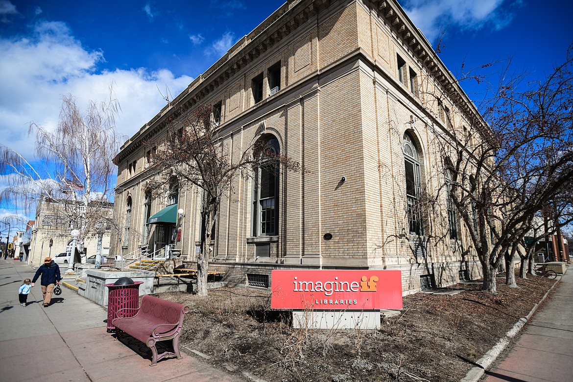 The Flathead County Library in Kalispell on Tuesday, March 5. (Casey Kreider/Daily Inter Lake)