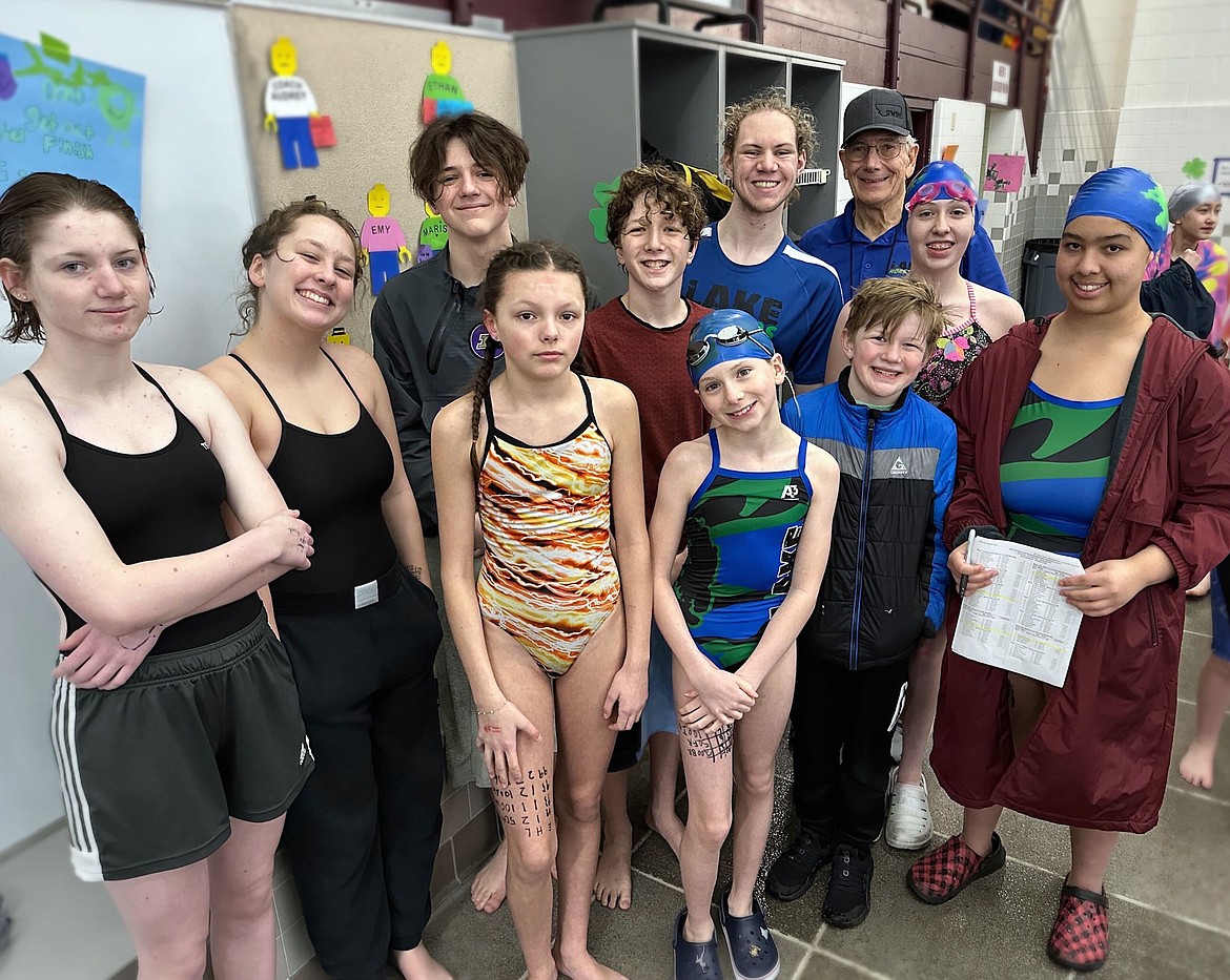 The Lake Monsters swim team did well at the recent B-C Championships in Missoula. (Courtesy photo)