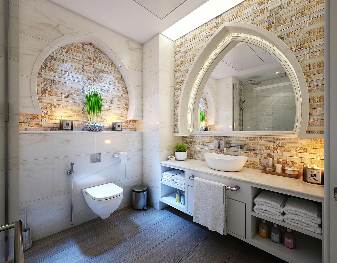 Bathrooms are one of the most common home improvement tasks. Whether you want to upgrade the guest bath or get a really bougie primary suite bath, a home show can provide a lot of ideas. With all home improvement vendors, verify their reliability on the Better Business Bureau's website prior to signing a contract.