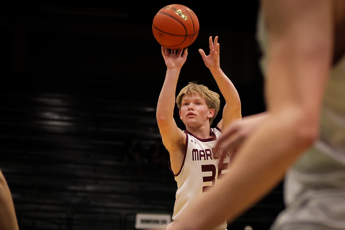 Butte Central plays Dawson County at the State A basketball tournament in Butte on Thursday, March 7, 2024. (Jeremy Weber/Bigfork Eagle)