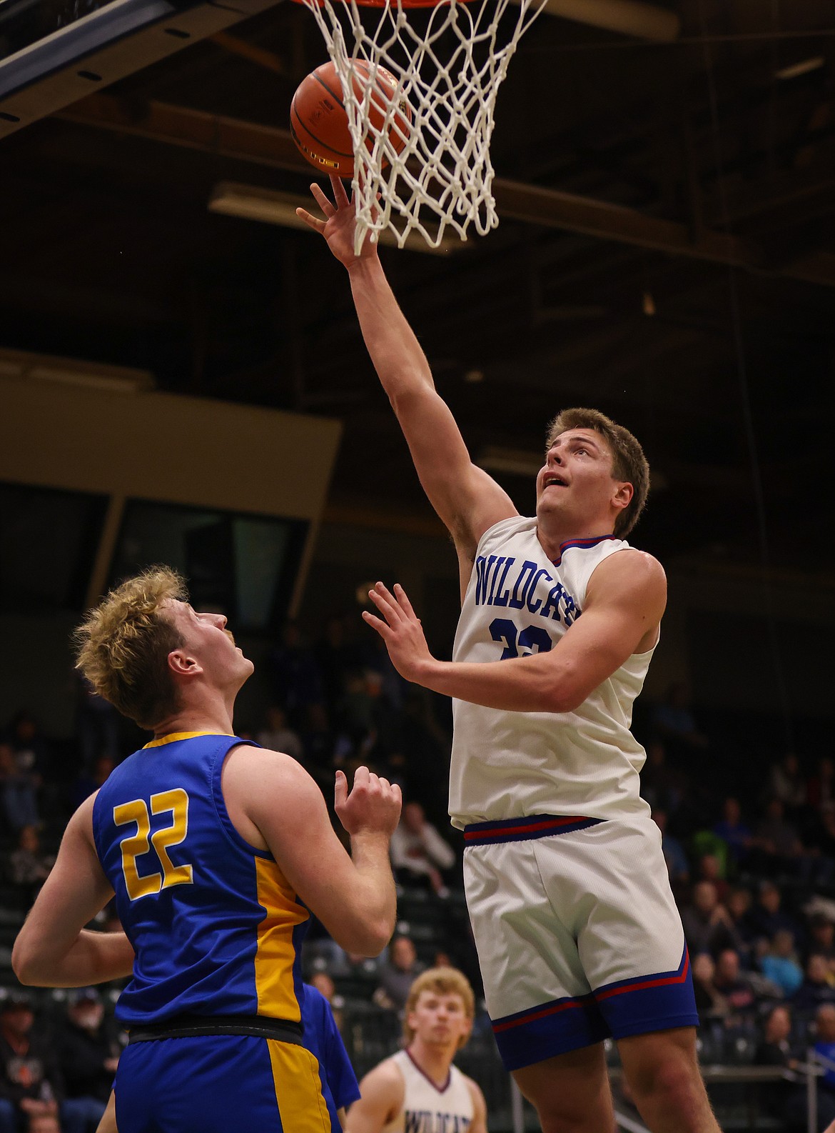 Columbia Falls plays Fergus at the State A basketball tournament in Butte on Thursday, March 7, 2024. (Jeremy Weber/Bigfork Eagle)
